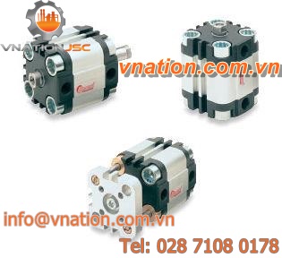 pneumatic cylinder / double-acting / single-acting / short-travel