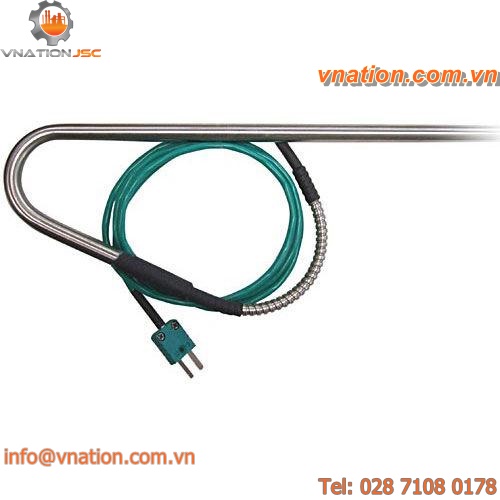 Pt100 temperature probe / for the food industry