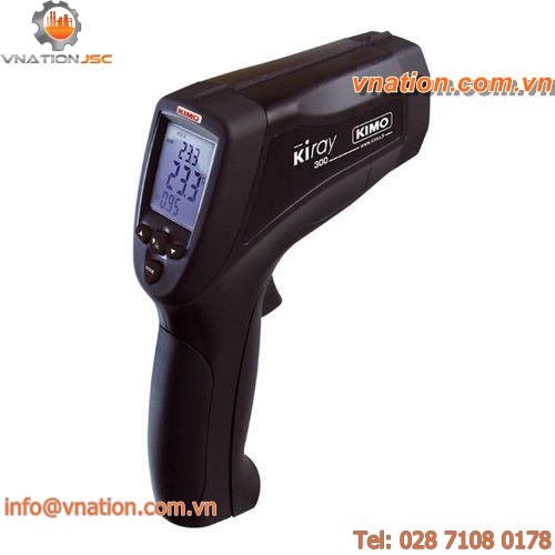 direct-reading infrared thermometer / mobile / industrial