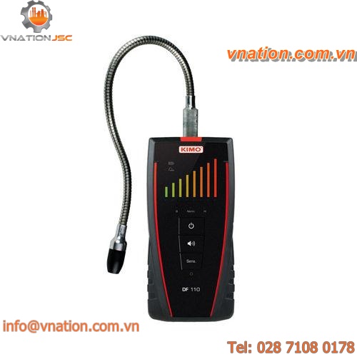 refrigerant gas leak detector / sniffing / with LED indicator / portable