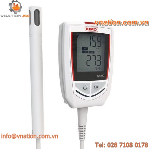 humidity data-logger / temperature / voltage / pressure