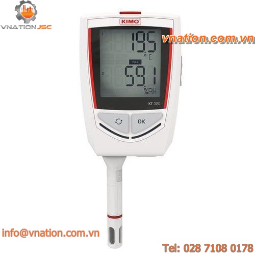 temperature data-logger / current / voltage / humidity