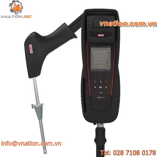 oxygen analyzer / hydrogen / combustion / portable