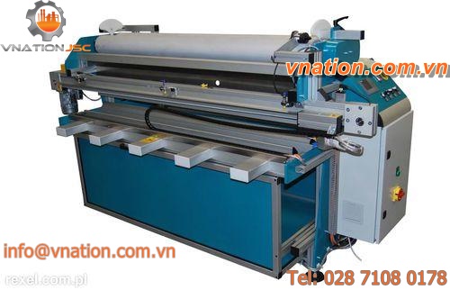 CNC cut-to-length cutting line / for fabrics