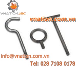 type C hook / with eye / steel