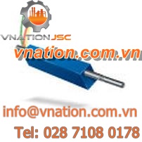 linear position sensor / potentiometer / for robotics / compact