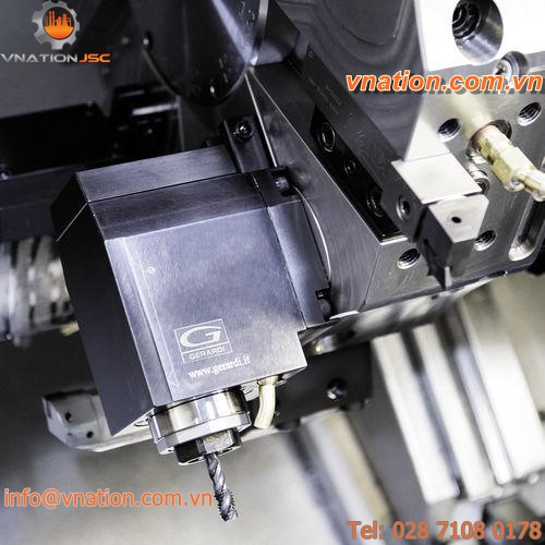 CNC machine tool-holder / for drilling / driven