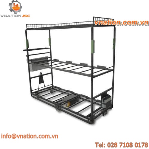 transport cart / handling / motorized / battery-powered