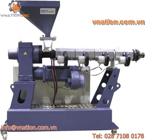 single-screw extruder / smooth bore