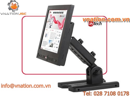 monitor with touchscreen / 1024 x 768 / wall-mount / standard