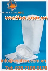 liquid filter bag / microfiber / polyester / polypropylene