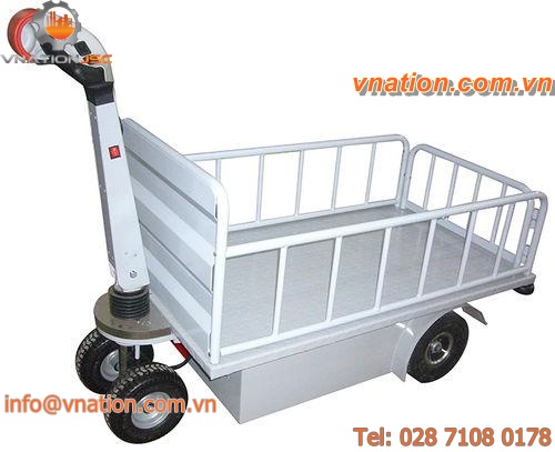 transfer cart / platform / multipurpose / motorized