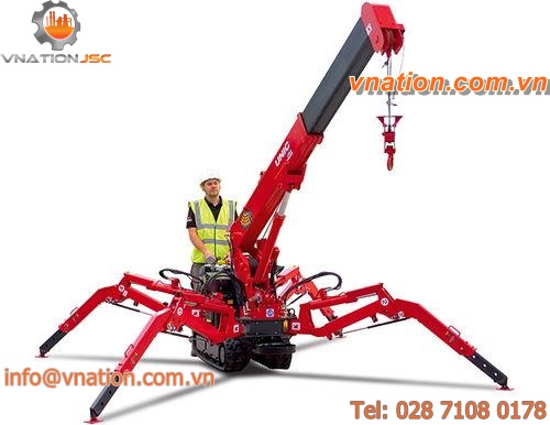 crawler spider crane