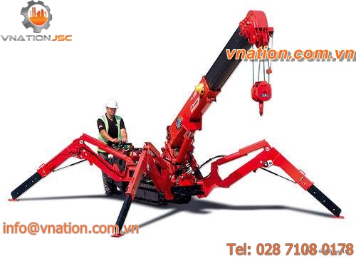 crawler spider crane / construction