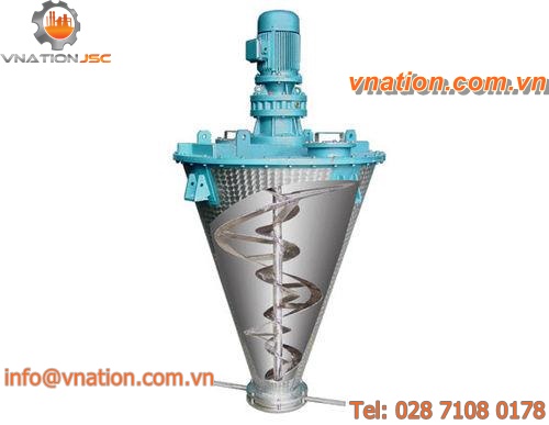screw mixer / batch / solid/liquid