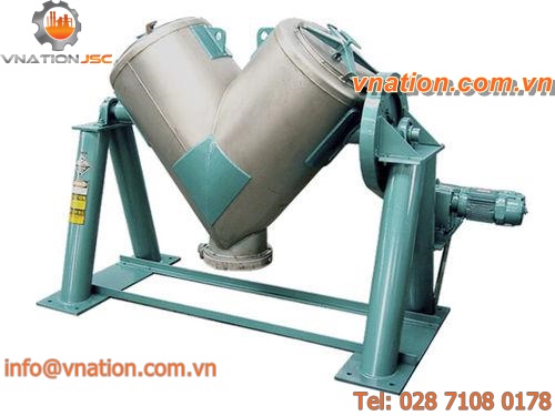 batch mixer / horizontal / V / for powders