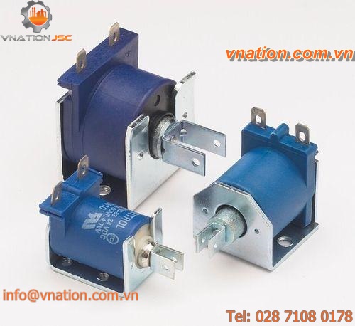 open-frame linear solenoid / AC/DC
