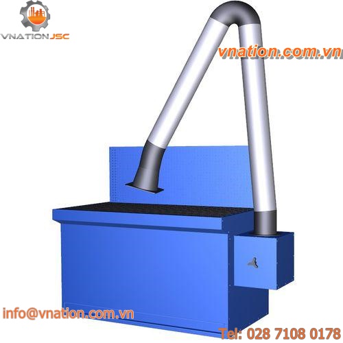 welding downdraft table / for dust removal / compact
