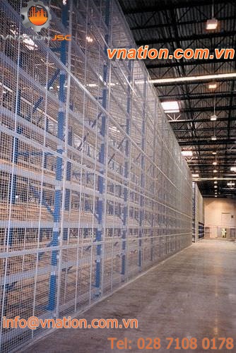 fall-arrest grate / for pallet racks