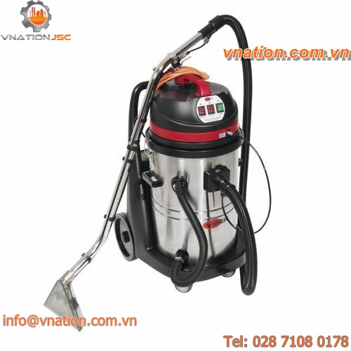 carpet vacuum cleaner / wet and dry / electric / mobile
