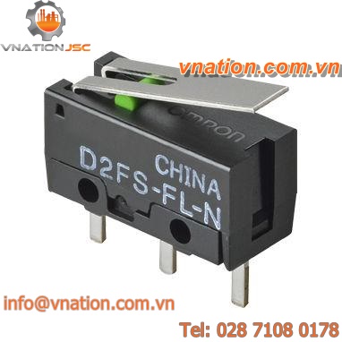lever micro-switch / single-pole