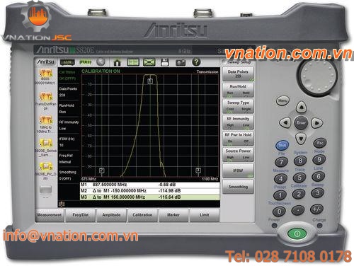 electrical network analyzer / communication network / benchtop / portable
