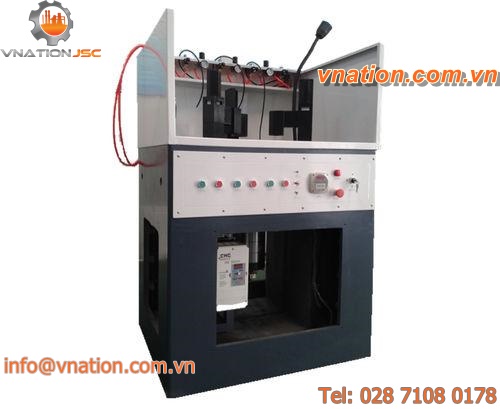 pneumatic lapping machine / polishing / for hard materials