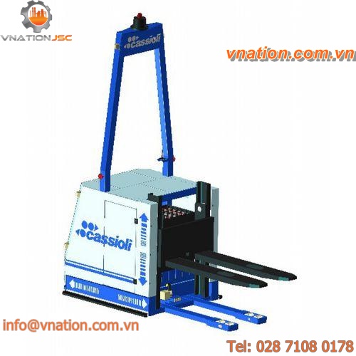 electric forklift / AGV / for warehouses / loading