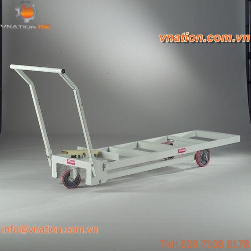 handling cart / multipurpose / metal / with swivel casters
