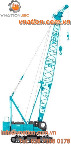 crawler crane / lattice / boom / hydraulic