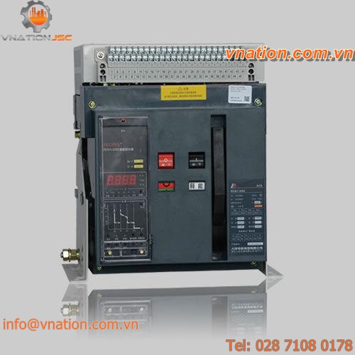 air-operated circuit breaker / ground fault / overload / under-voltage