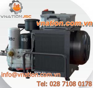 air compressor / rotary vane / stationary / direct-drive