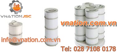 liquid filter cartridge / fine / polyester / pleated