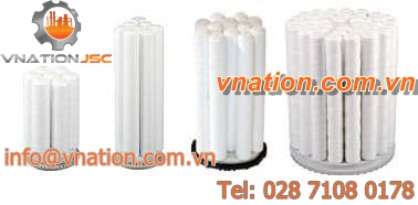 liquid filter cartridge / fine / polypropylene / industrial