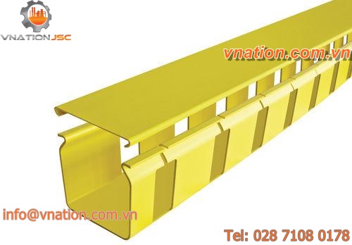 cable trunking / plastic / grooved