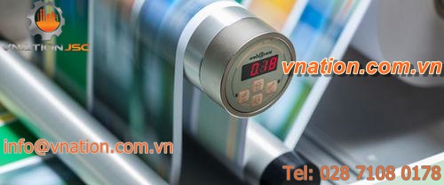 reinforced web tension idler roller / precision