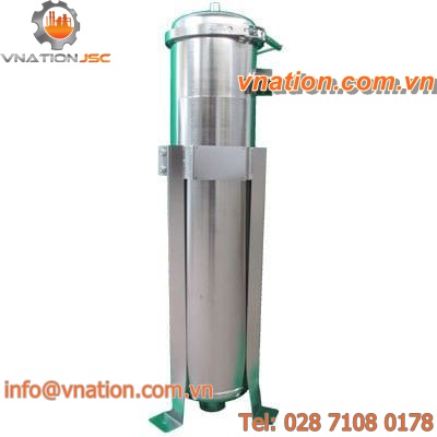 liquid filter / single-bag / industrial