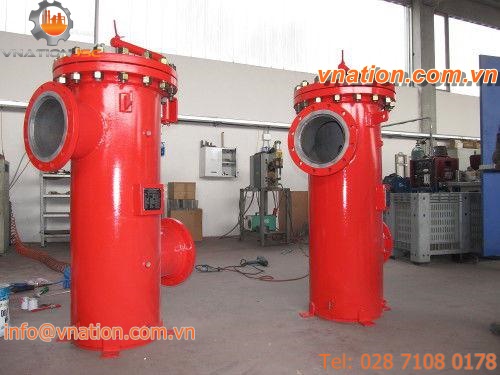 water filter / hydraulic / strainer / vertical