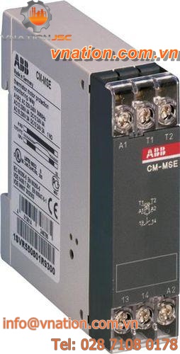 temperature protection relay / DIN rail / for electric motors