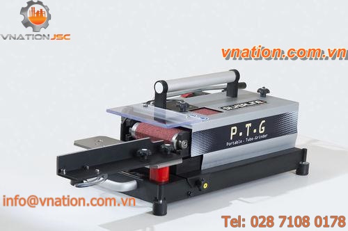 belt grinder / hydraulic / for pipes / portable