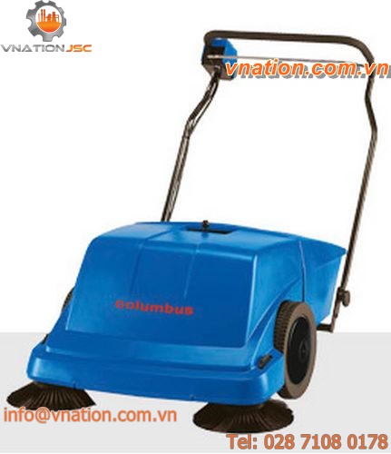 walk-behind suction sweeper / gasoline
