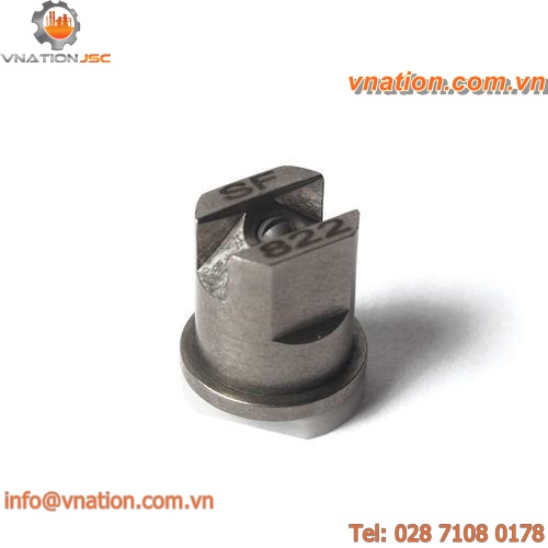 spraying nozzle / flat spray / paint / for the paper industry