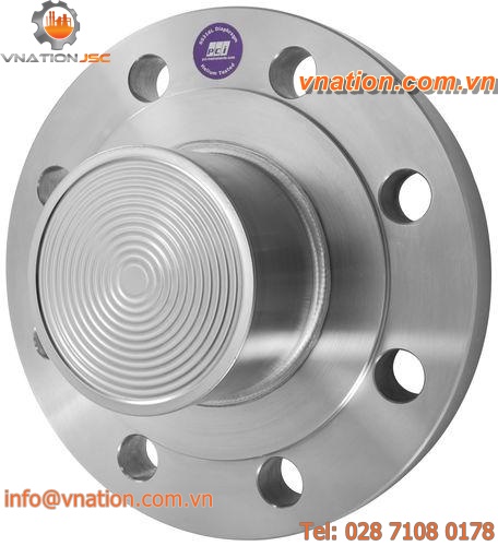 diaphragm seal with flange connection / extended