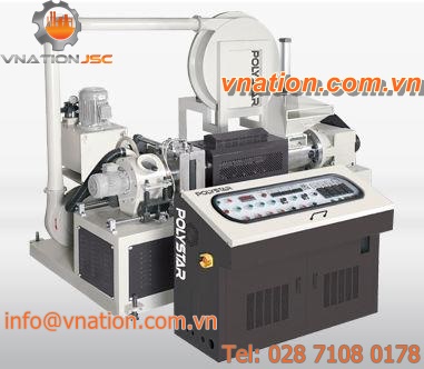 plastics recycling extrusion line / for PE / for films and bags