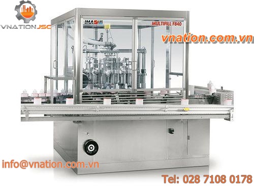 bottle filler / for glass bottles / volumetric / for liquids