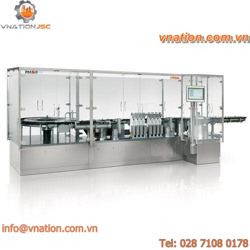 bottle filler / continuous-motion / volumetric / linear