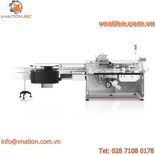 horizontal cartoner / automatic / intermittent-motion / compact