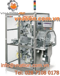 bottom labelling machine / top / linear / for self-adhesive labels