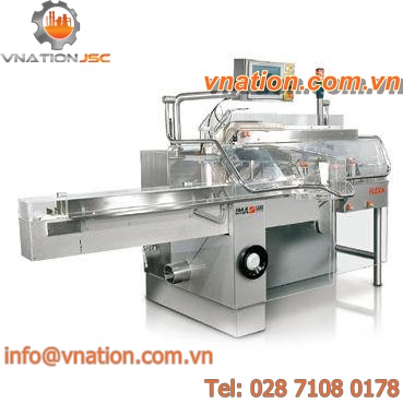 horizontal cartoner / automatic / continuous-motion / for the pharmaceutical industry
