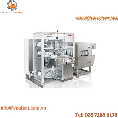 automatic shrink wrapping machine / servo-driven / with heat shrink film / with shrink tunnel